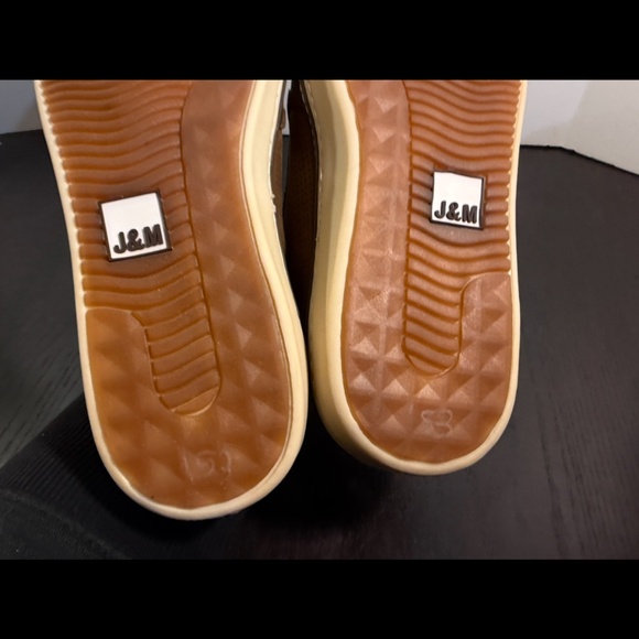 NWOB Johnston & Murphy McGuffey Perforated Leather Slip On Sneaker Brown Men 11M main image 15